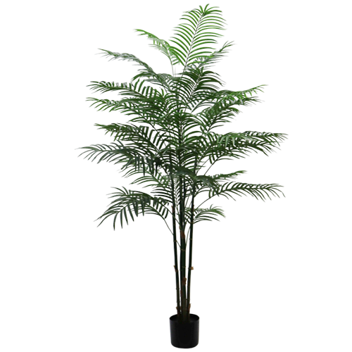 Potted Artificial Deluxe Reed Palm - 215cm