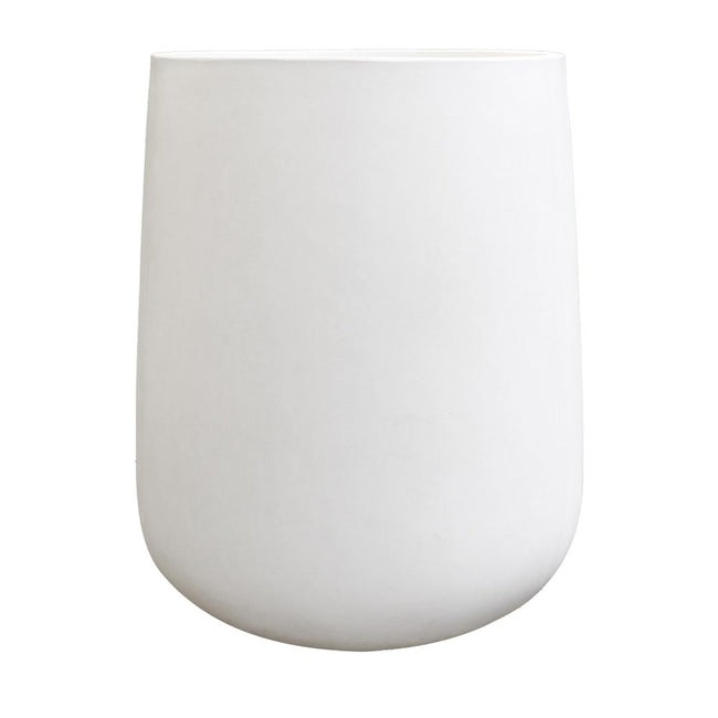 Karamea White Outdoor Planter Pot - Large