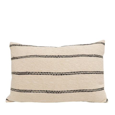 Gilda Rectangle Cushion - Cream Natural - Feather Inner