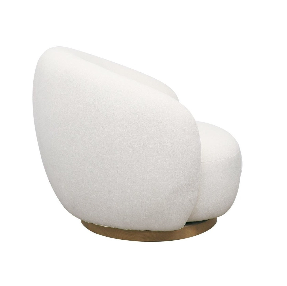 Aura Swivel Armchair - Cream