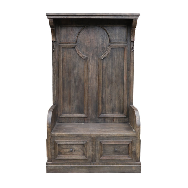 Wooden Hall Stand - Vintage