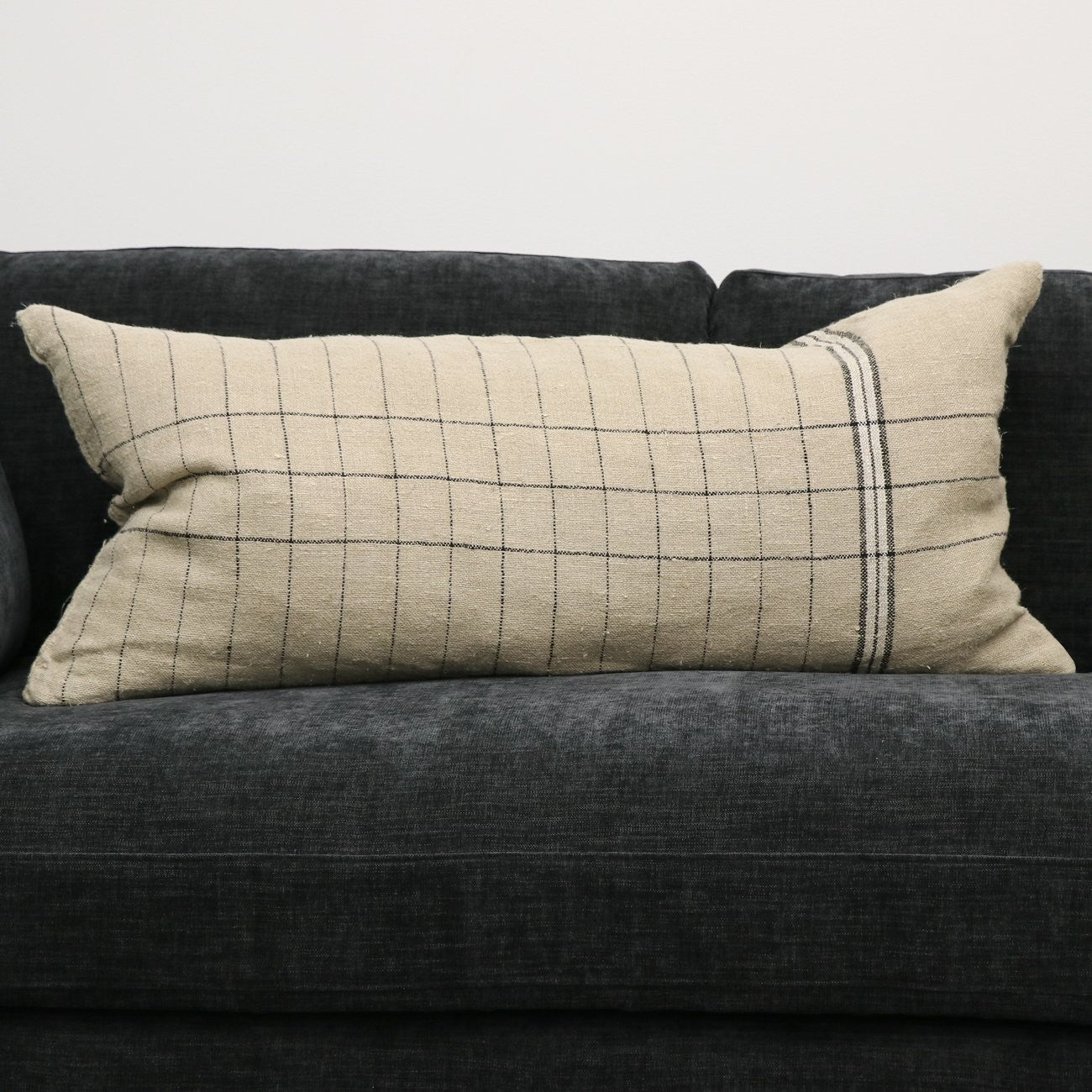 Maine Long Lumbar Cushion Feather Inner Greenslades Furniture