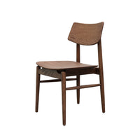 Oslo Dining Chair - Solid Oak/Walnut