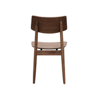 Oslo Dining Chair - Solid Oak/Walnut