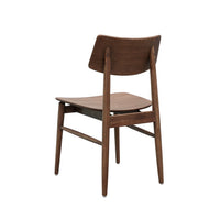 Oslo Dining Chair - Solid Oak/Walnut