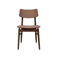 Oslo Dining Chair - Solid Oak/Walnut