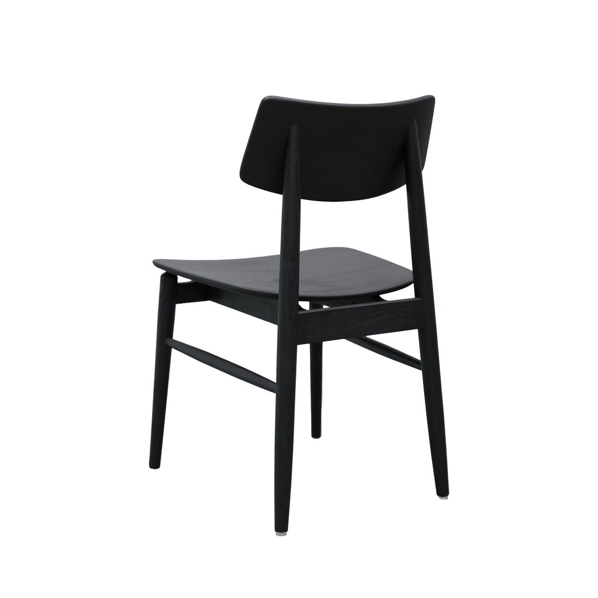 Oslo Dining Chair - Solid Oak/ Black