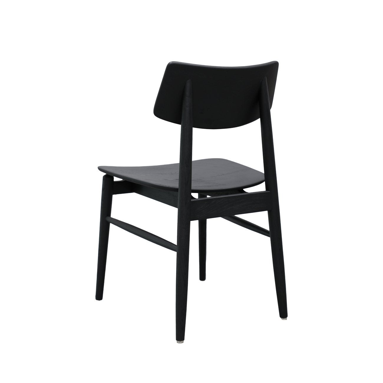 Oslo Dining Chair - Solid Oak/ Black