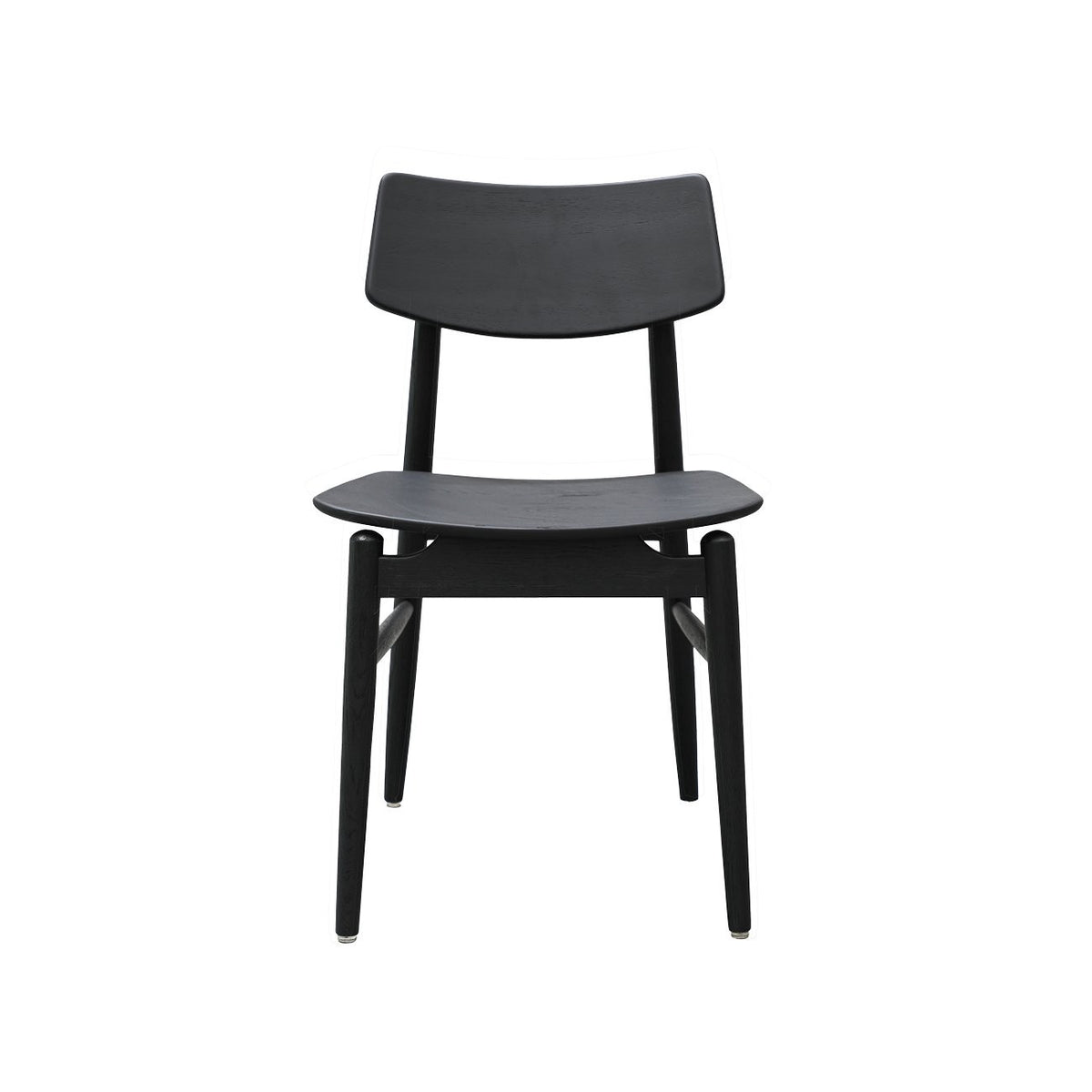 Oslo Dining Chair - Solid Oak/ Black