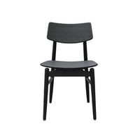 Oslo Dining Chair - Solid Oak/ Black
