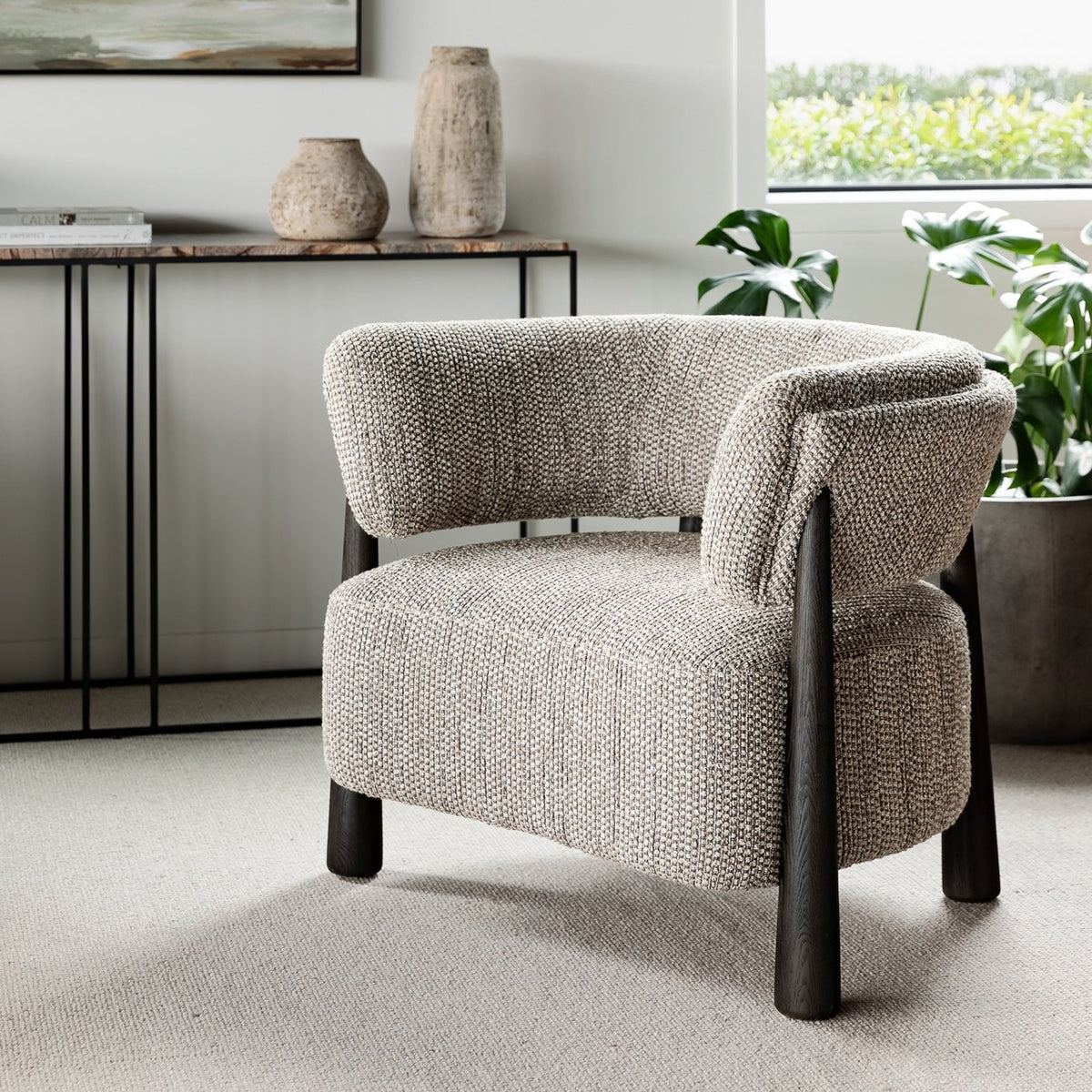 Odessa Occasional Chair - Caramel