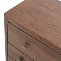 Lunde 6 Drawer Dresser – Walnut Brown