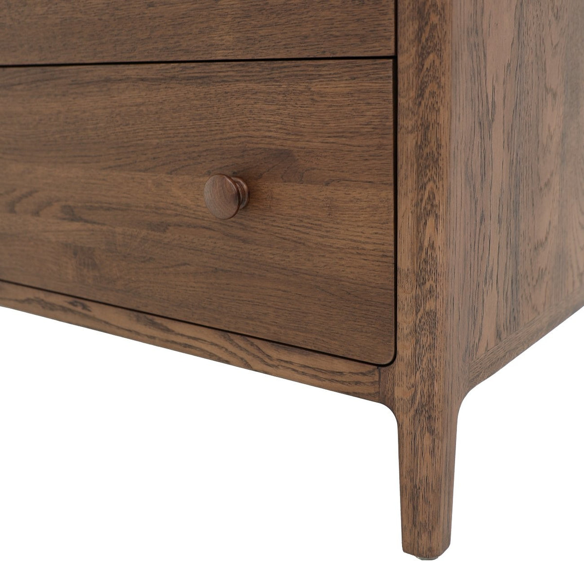 Lunde 6 Drawer Dresser – Walnut Brown