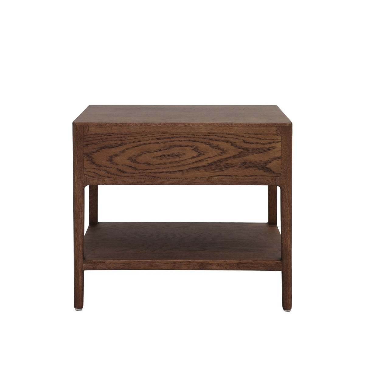 Lunde Bedside Table - Walnut
