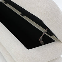 Kumo Bench with Storage – Oatmeal