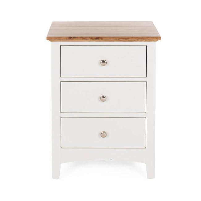 Hudson Bedside Table 3 Drawer