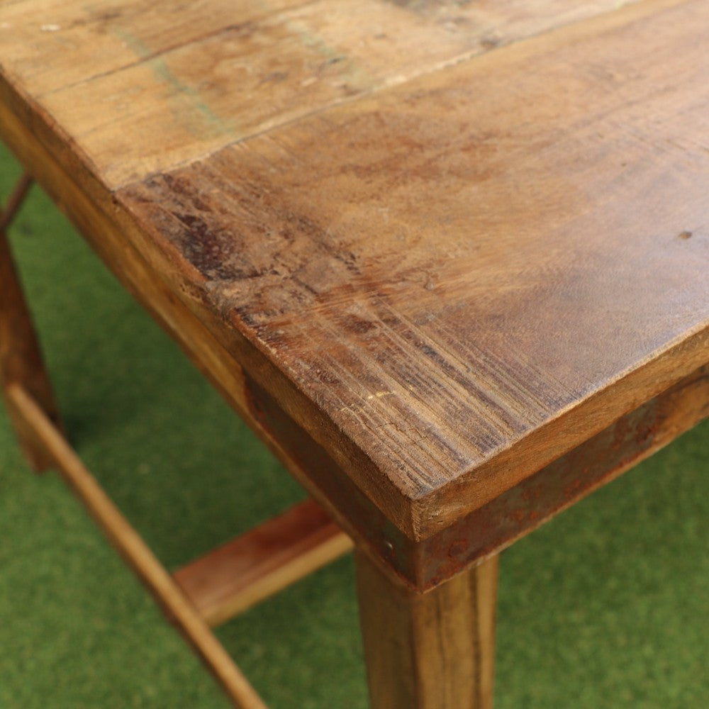 Folding Rustic Table - Vintage