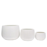 Ahuriri White Outdoor Planter - Medium