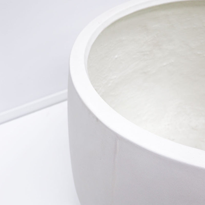 Ahuriri White Outdoor Planter - Medium