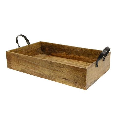Ploughmans Oval Serving Tray Iron Handles