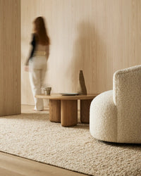 Weave Henley Floor Rug - Ivory - 200cm x 300cm