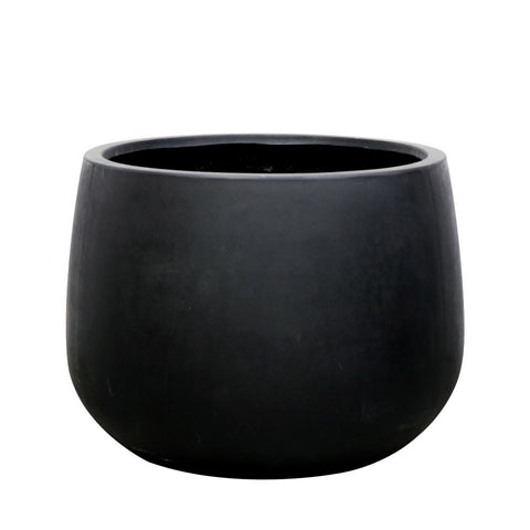 Mikonui Black Outdoor Planter - Large