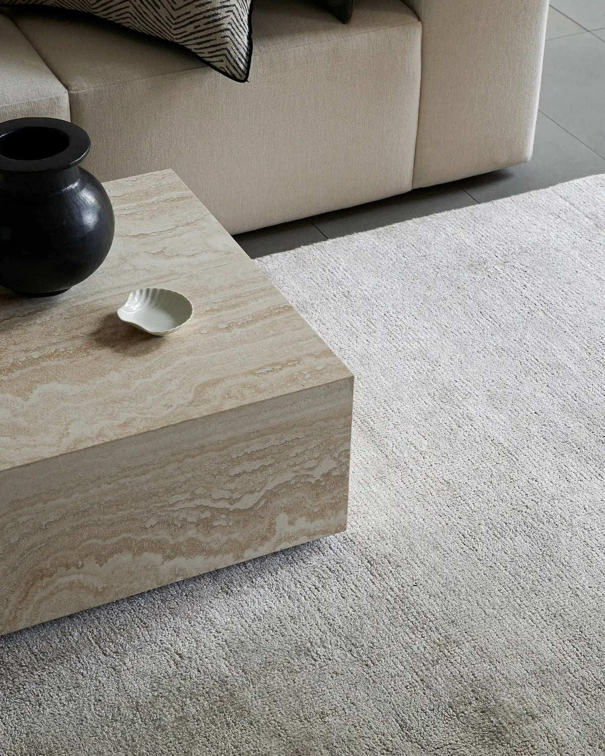 Weave Almonte Floor Rug - Oyster - 200cm x 300cm – Greenslades Furniture