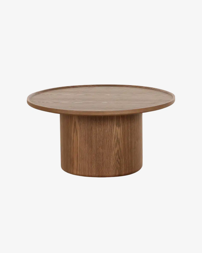 Amano Round Coffee Table Walnut