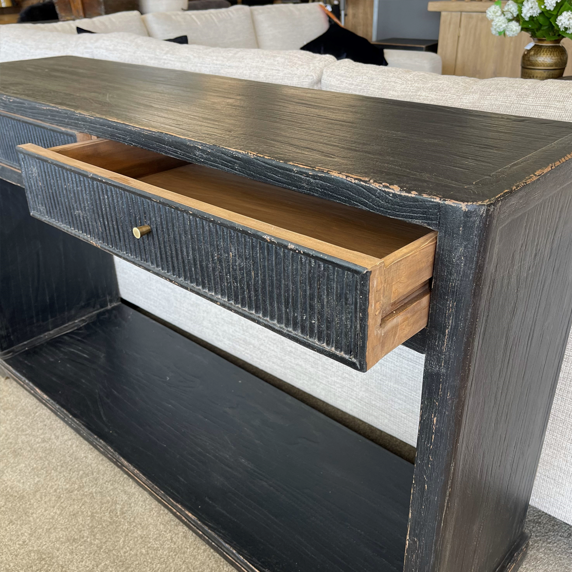 Anchorage Console - Aged Black