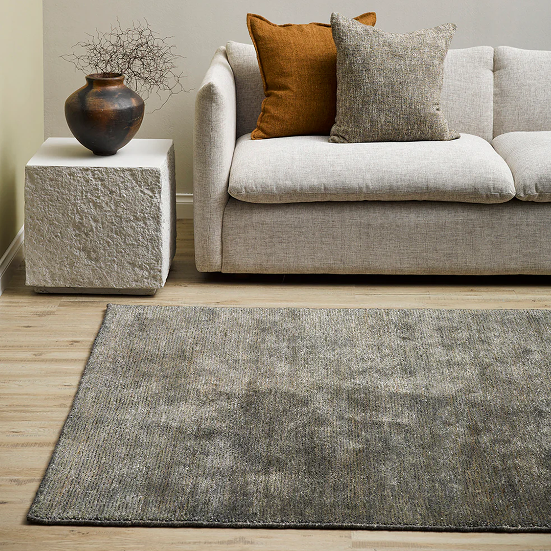 Baya Anchorage Floor Rug - Gravel - 250cm x 350cm