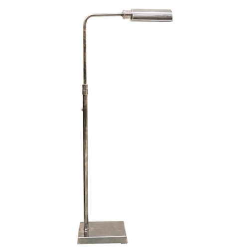 Apartmento Adjustable Floor Lamp - Silver Finish