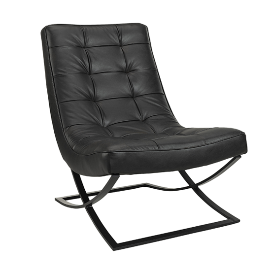 Artwood Brody Leather Armless Chair 