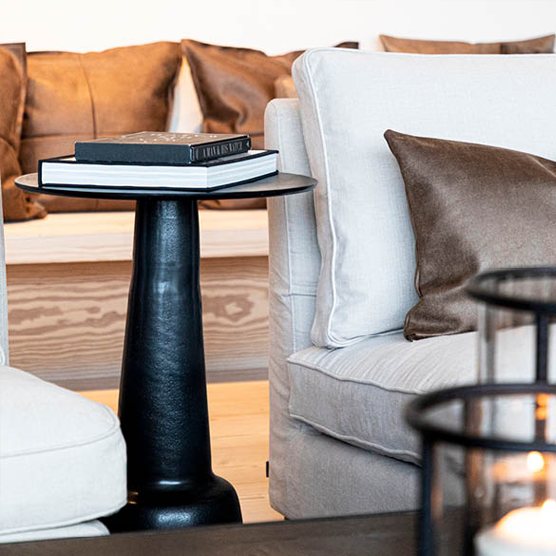Artwood Kim Side Table - Vintage Black