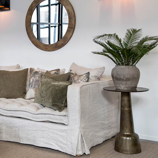 Artwood Kim Side Table - Vintage Brass