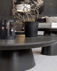 Artwood Cloud Coffee Table - 120cm - Dark Grey