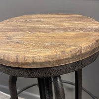 Aster Adjustable Wind-Up Stool