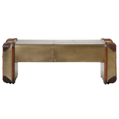Jet Coffee Table - Aged Brass Finish