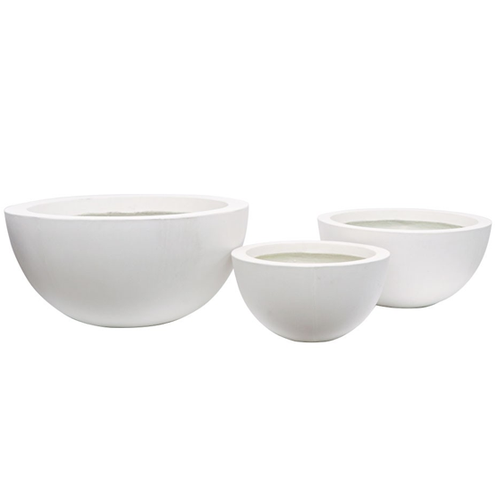 Awatere White Planter Pot - Medium