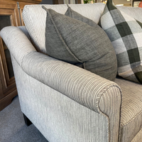 Balmoral 2.5 Seater Sofa -Direction Fabric - Custom NZ Made