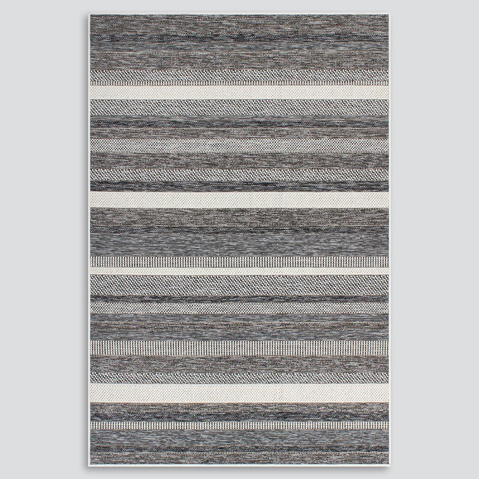 Baltimore Outdoor Floor Rug - Black - 200cm x 290cm