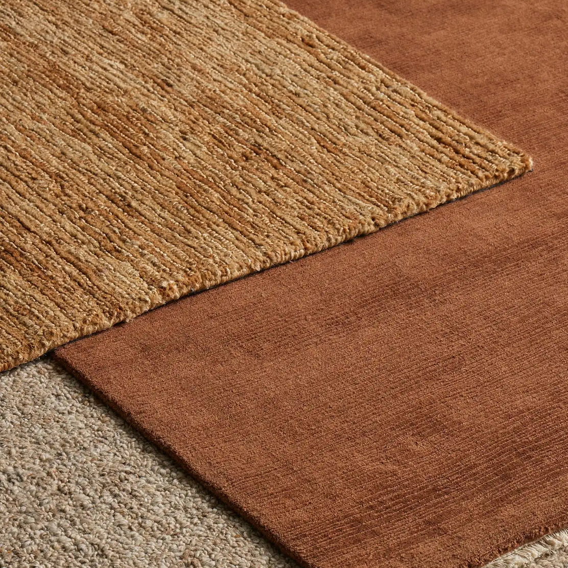 Weave Bastian Floor Rug - Natural - 200cm x 300cm