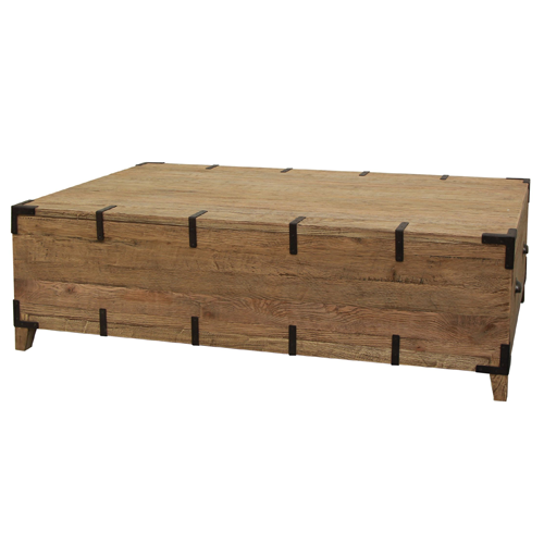 Beckham Oak Trunk Coffee Table