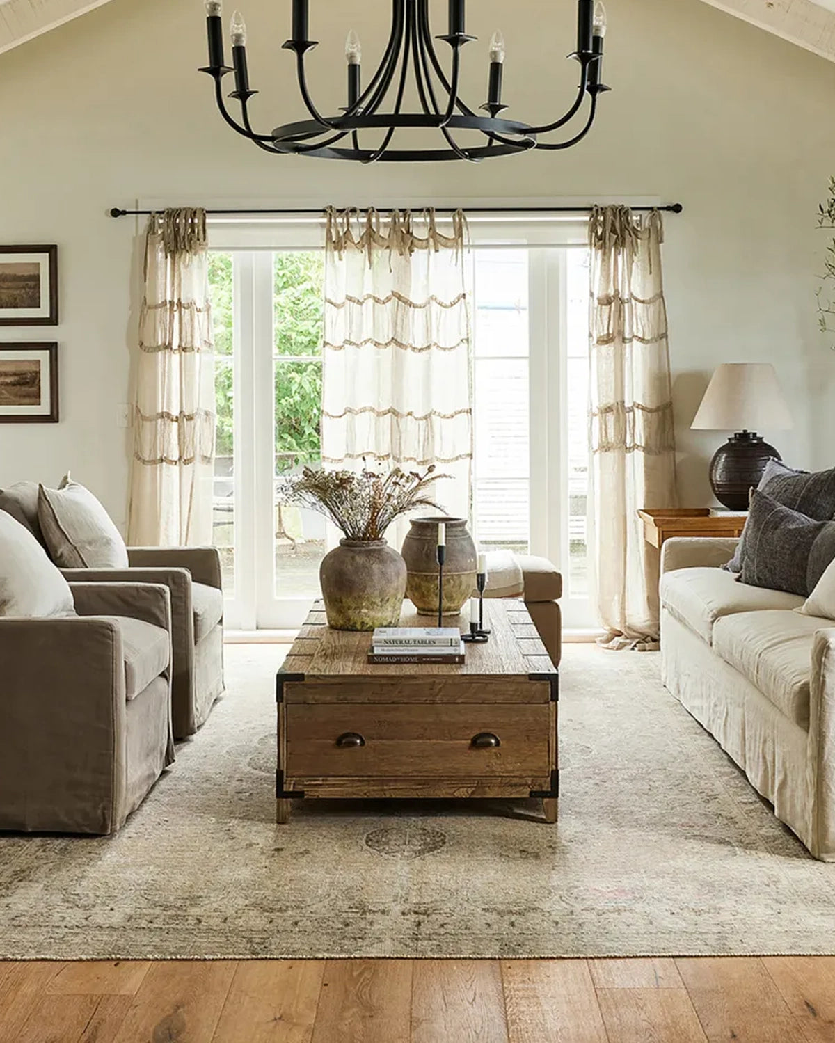 Beckham Oak Trunk Coffee Table