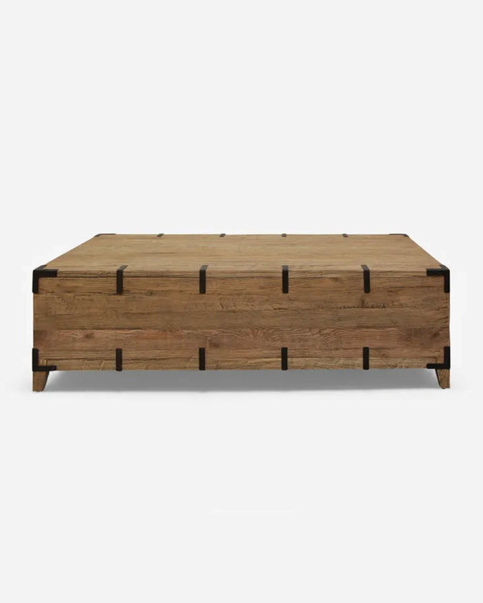Beckham Oak Trunk Coffee Table