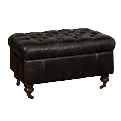 Goatskin ottoman discount