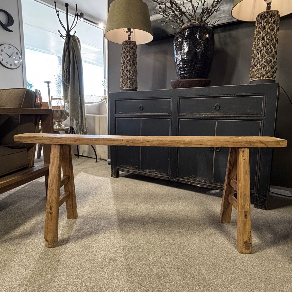 Original Rustic Wooden Bench - Bench A