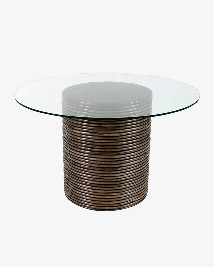 Bermuda Rattan Round Dining Table - 120cm