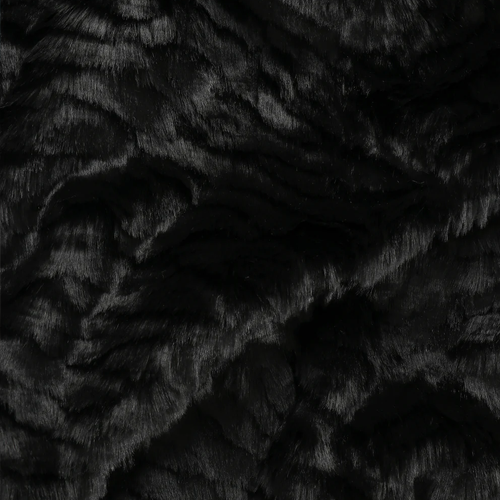 Heirloom NZ Made Faux Fur Throw - 150x180cm - Black Tiger