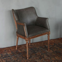 Boston Black Leather Chair