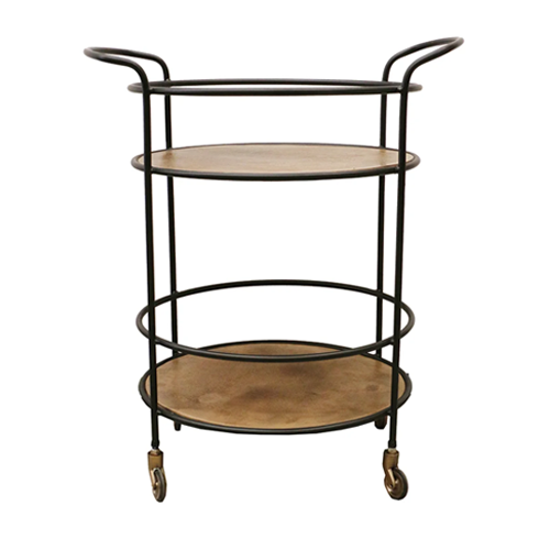 Varadero Brass Drinks Trolley
